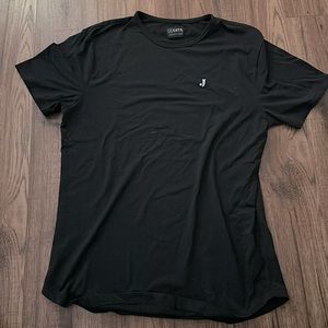 Cuts Clothing xl black tee with custom “J” on chest